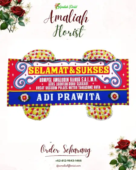 Papan Bunga Ucapan Selamat Cimanyangray
